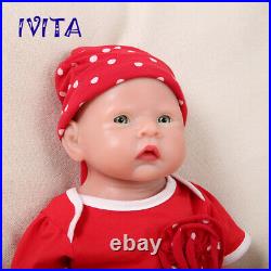 51cm Full Body Silicone Reborn Dolls Lifelike Newborn Baby Girl Xmas Gifts Toys