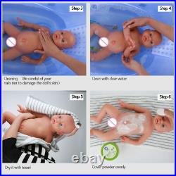 54cm 4900g high quality Realistic Silicone Reborn Dolls Newborn Baby girl Toys