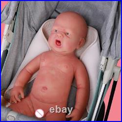 57cm 5900g Full Body Silicon Baby Dolls Opened Realistic Kids Toys
