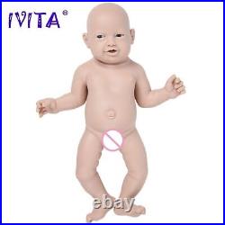 59cm(23.2inch)5200gFull Silicone Realistic Reborn Baby Doll Unpainted Soft Dolls