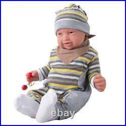 59cm 5210g Silicone Reborn Babies Realistic Girl Soft Dolls Kids Toys
