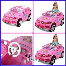 6 Volt Ride On Battery Powered Sport Car For Girl Electric Disney Christmas Gift
