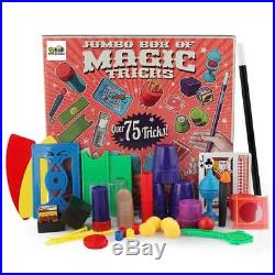 75 Magic Tricks Kit Set Kids Toy Wand for Beginners Boy Girl Gift 6+ wand
