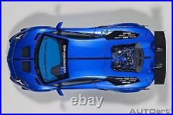 AUTOart 1/18 LIBERTY WORK LAMBORGHINI Aventador Limited Edition Hyper Blue 79183