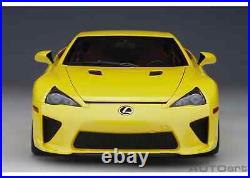 AUTOart 1/18 Lexus LFA Pearl Yellow 78854 Diecast