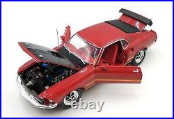 Acme Retro Studios 118 Scale 1969 Ford Mustang Mach 1 (Red/Black) A1801847RS