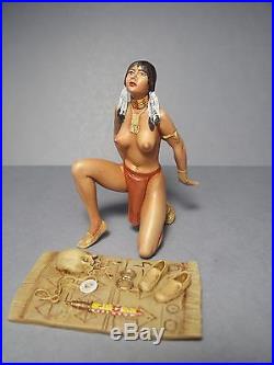 Akuti 1/18 Painted Girl Figure By Vroom For Autoart Minichamps