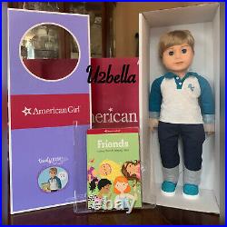 American Girl Truly Me 74 Boy Doll & Book GREAT FRIEND OF LOGAN NEW STYLE