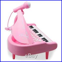 Amy&Benton Piano Toy for 1 2 3 4 Years Old Girls, 24 Keys Pink