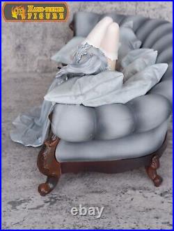 Anime Ghost Blade Wlop Ice Princess YULIA Sleep Cute Girl 35cm Statue Figure Toy