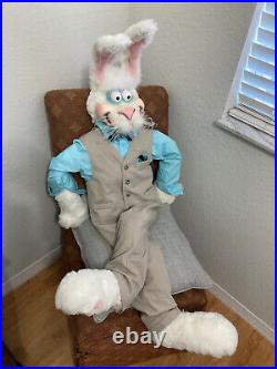 Axtell Expressions Rodney Rabbit Two Puppets Plus Holiday Clothing Outfits