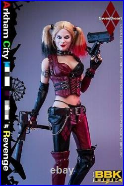 BBK BBK011 1/6 The Female Clown Arkham City Joker Girl Movable Action Figure