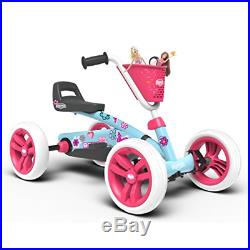 BERG Toys Girls Buzzy Bloom Kids Pedal Go Kart for 2 to 5 Year Olds
