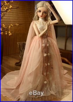 BJD 1/3 Doll 60cm Ball Jointed Doll Gift For Girls With Full Set Outfit Girl Toy