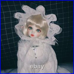 BJD 1/4 Doll Girl Elf Ears Female Free eyes+face make up Resin Figure Toys