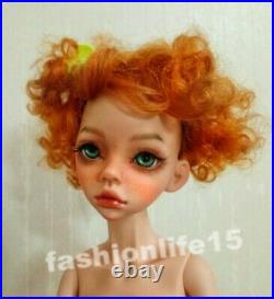 BJD 1/4 Doll Girl Free Face Make UP+Eyes Resin Handmade Toys Gift Tan Skin