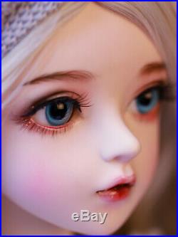 BJD Doll 60cm Gifts for Girl With Full Set Clothes Change Eyes Wigs DIY Toys