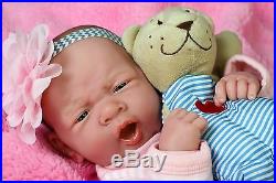 Baby Cute Girl Doll Real Reborn Berenguer 15 Vinyl Lifelike Toy Alive Newborn