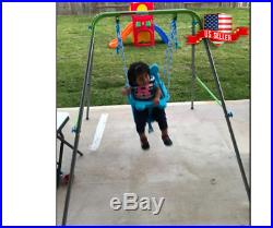 Baby Swing for Girls Boy Toddler Infant Outdoor Portable Heavy-Duty Seat Rocker