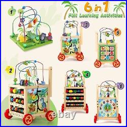 Baby Walker Toys for 1 Year Old Boy Girl, Montessori Toys for 1 2 Year Old Wa