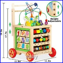 Baby Walker Toys for 1 Year Old Boy Girl, Montessori Toys for 1 2 Year Old Wa