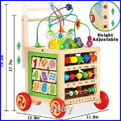 Baby Walker Toys for 1 Year Old Boy Girl, Montessori Toys for 1 2 Year Old Wa