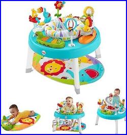Baby to Toddler Toy 3-in-1 Sit-to-Stand with Music Activity Center Jungle