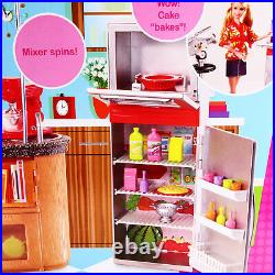 Barbie Career Chef Doll Tv Playset 2008 RARE I Can Be Toys For Girls Age 3 4 5 6