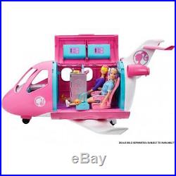 Barbie Dream Plane Playset Toy For Girls 3 4 5 6 Pretend Play with Accessories