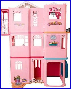 Barbie Dreamhouse Ideal for Christmas Gift for Girls, Pink
