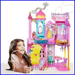 Barbie Dreamtopia Princess Doll House Castle Toy Gift Set Playset With Furnishin