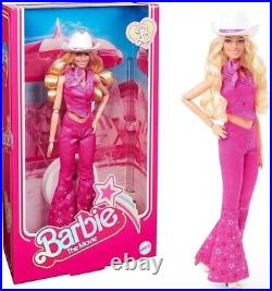 Barbie The Movie Collectible Doll Margot Robbie as Barbie in Pink Western