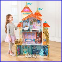 Big Doll House For Girls Disney Princess Castle Dollhouse KidKraft Kids Playset