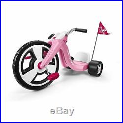 Big Wheels For Kids Tricycle Girls Pink 16 Thick Pedal Front Wheel Handle Grips