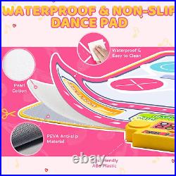 Birthday Gift for Girls Boys 3-12 Year Old, 2 Player Double Kids Dance Mat Toy