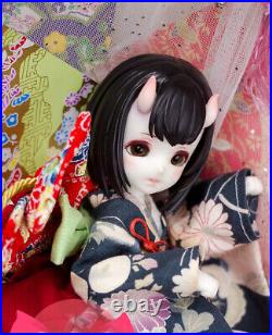 Bjd 1/6 Doll Girl Free eyes+Face make up Resin Model Handmade Toys White Skin