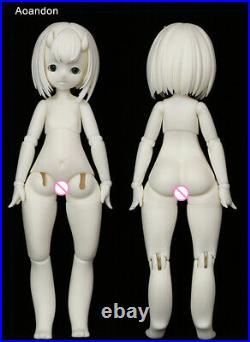 Bjd 1/6 Doll Girl Free eyes+Face make up Resin Model Handmade Toys White Skin