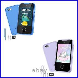 Blue and Purple Kids Phone Toy Christmas Birthday Gifts for Girls Age 3-7 MP3