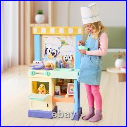 Bluey's Cook & Clean Kitchen Playset with 20 Play Pieces & Over 20 Music & Light