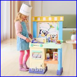 Bluey's Cook & Clean Kitchen Playset with 20 Play Pieces & Over 20 Music & Light