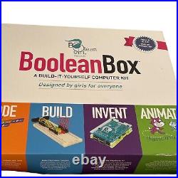 Boolean Box A Build It For Yourself Computer Kit For Girls New Open Box