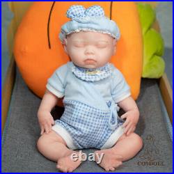 COSDOLL 16 inch full-body soft silicone doll lifelike reborn baby girl toy