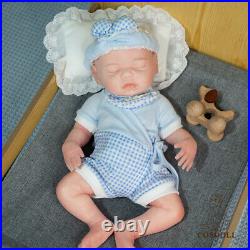 COSDOLL 16 inch full-body soft silicone doll lifelike reborn baby girl toy