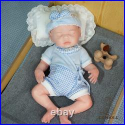 COSDOLL 16 inch full-body soft silicone doll lifelike reborn baby girl toy