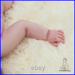 COSDOLL 17.5 Silicone Baby Doll Newborn Baby Doll Realistic Reborn Baby Toy