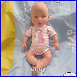 COSDOLL 18.5 Lifelike Newborn Baby Dolls Handmade Reborn Girl Silicone Toy Doll