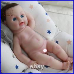 COSDOLL Full Silicone Reborn Baby Doll Realistic Platinum Newborn Baby Toys Gift