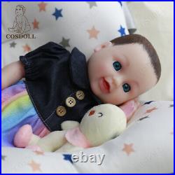 COSDOLL Full Silicone Reborn Baby Doll Realistic Platinum Newborn Baby Toys Gift
