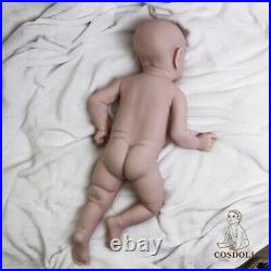COSDOLL Newborn Realistic Baby Toys Soft Full Body Silicone Baby doll UNPAINTED