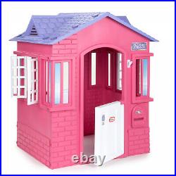 COTTAGE PLAYHOUSE For Little Girls Toddlers Princess Toy Play Pretend House Pink